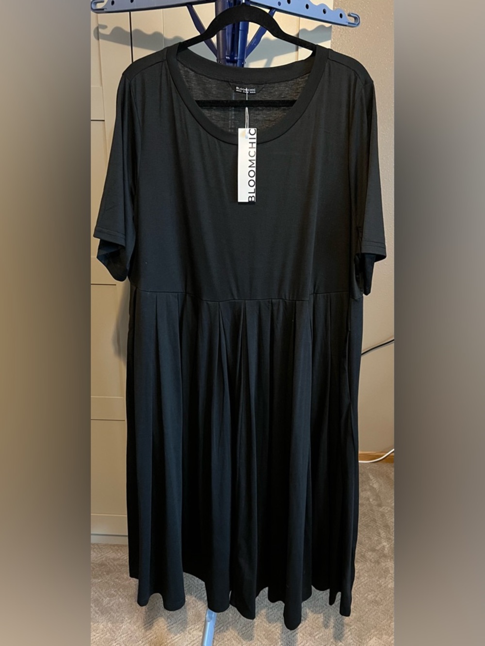 BloomChic Black Crewneck Top with Tag